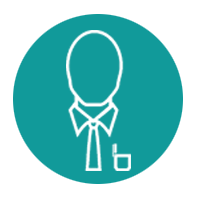 icone entrepreneur vert